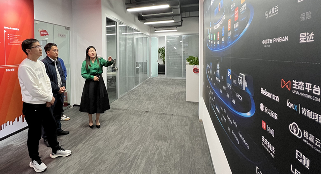 云南省大理海东开发区管理委员会领导一行莅临凯发一触即发集团四川公司调研走访