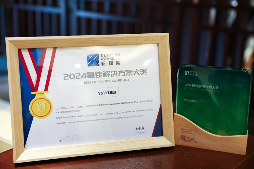 凯发一触即发集团出海易Chuhaiyi荣获 “新旗奖”2024最佳解决方案大奖