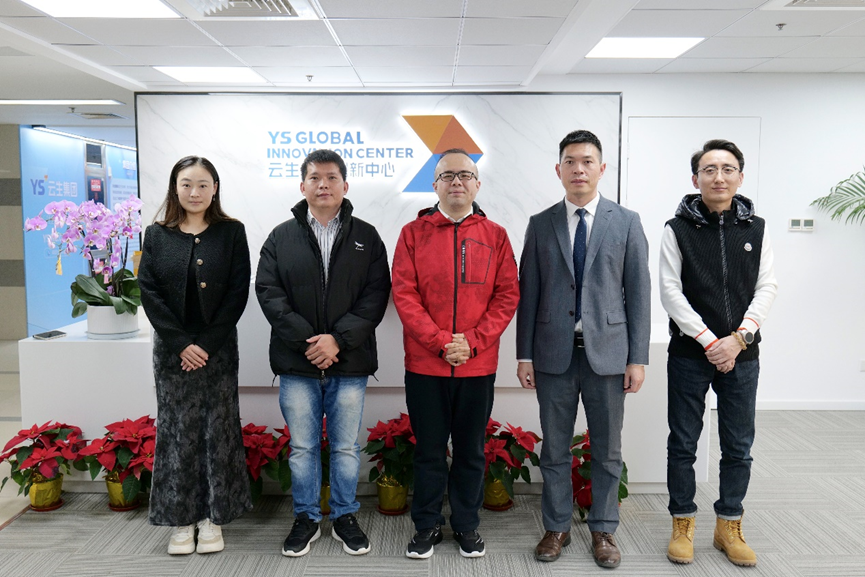 三亚市人力资源集团总经理蔡振飞莅临凯发一触即发全球创新中心走访交流